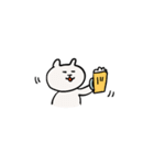 くまねこスタンプーよく使いそうな言葉ー（個別スタンプ：38）