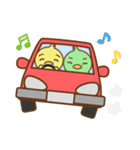 免括中の鳥さん（個別スタンプ：5）