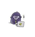ゴリラと元気な仲間たち（個別スタンプ：17）