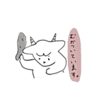 眠れる森のひつじ(羊)（個別スタンプ：3）