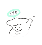 眠れる森のひつじ(羊)（個別スタンプ：24）