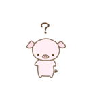 こぶたのムーさん（個別スタンプ：3）