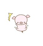 こぶたのムーさん（個別スタンプ：4）