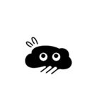 ひげ文字くん（個別スタンプ：1）