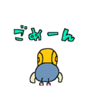 かたつむりのらくがきスタンプ（個別スタンプ：9）