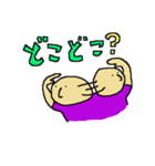 かたつむりのらくがきスタンプ（個別スタンプ：14）