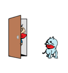 しょうかい君はクチビル星人（個別スタンプ：6）
