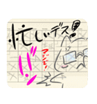 (カメレオン)JKが描きそうなネコ型スタンプ（個別スタンプ：36）