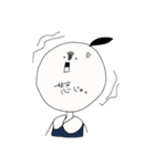 感情が顔に出てるJK（個別スタンプ：5）