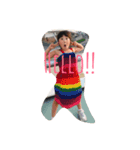 日本の三姉妹のハッピーな日常スタンプ（個別スタンプ：6）