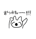限界オタクうさちゃん（個別スタンプ：28）