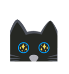 黒猫・ドンドン -鬼の月-（個別スタンプ：8）