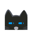黒猫・ドンドン -鬼の月-（個別スタンプ：11）