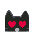 黒猫・ドンドン -鬼の月-（個別スタンプ：12）
