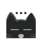 黒猫・ドンドン -鬼の月-（個別スタンプ：15）