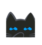 黒猫・ドンドン -鬼の月-（個別スタンプ：19）