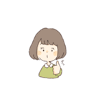 おんなのことおとこのこのスタンプ（個別スタンプ：7）