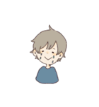 おんなのことおとこのこのスタンプ（個別スタンプ：16）