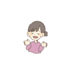 おんなのことおとこのこのスタンプ（個別スタンプ：30）