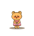 クマーマスタンプ1（個別スタンプ：4）