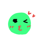 まんまる顔（個別スタンプ：3）