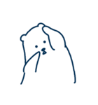 ゆったりポーラくま（個別スタンプ：40）