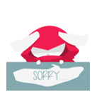赤ずきんうさぎ（個別スタンプ：4）
