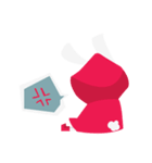 赤ずきんうさぎ（個別スタンプ：8）