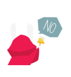 赤ずきんうさぎ（個別スタンプ：10）