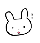ギリギリうさぎ（個別スタンプ：12）