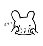 ギリギリうさぎ（個別スタンプ：15）