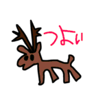 カラフルな動物たち 1（個別スタンプ：31）