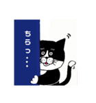人間らしい猫（個別スタンプ：8）