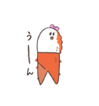 カニのむき美ちゃん1（個別スタンプ：2）