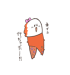 カニのむき美ちゃん1（個別スタンプ：4）
