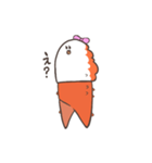 カニのむき美ちゃん1（個別スタンプ：5）