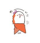 カニのむき美ちゃん1（個別スタンプ：6）
