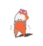 カニのむき美ちゃん1（個別スタンプ：8）