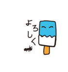 よく動くアイスくん（個別スタンプ：14）