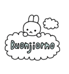 イタリア語のうさぎちゃん（個別スタンプ：2）