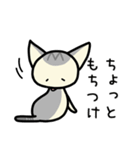 【毎日使える】ちびねこさん（個別スタンプ：15）