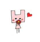 カクカクしかじかうさぎのうーさん（個別スタンプ：25）