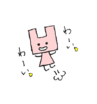カクカクしかじかうさぎのうーさん（個別スタンプ：34）