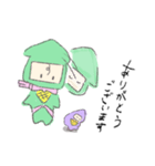 にん！にん！日常会話（個別スタンプ：4）