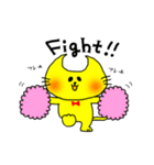 月型にゃんこムーン（個別スタンプ：19）