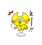 月型にゃんこムーン（個別スタンプ：39）