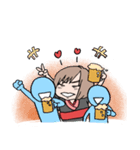 まゆまゆすももスタンプ（個別スタンプ：6）