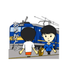 鉄道ブルートレイン（個別スタンプ：3）