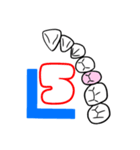 歯式.ジグモンディシステム.歯科技工士（個別スタンプ：5）