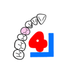 歯式.ジグモンディシステム.歯科技工士（個別スタンプ：11）
